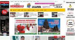 Desktop Screenshot of koroglugazetesi.com